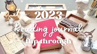 📖 2023 Reading Journal Flip Through