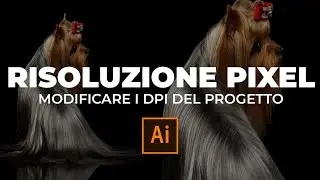Change dpi inside an Illustrator project