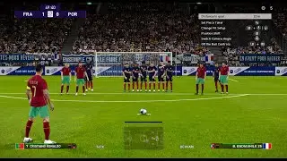 CR7  ➦  Freekick against France ( 23 meters )  |  Matchday
