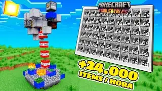 MINECRAFT SURVIVAL 1.20 - * GRANJA de PIEDRA * | Ep.2 | SURVIVAL TECNICO
