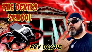 🔴 NEW DJI Avata Drone - Inside The Abandoned Devil's School 🏫