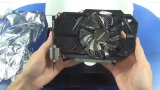 Gigabyte GeForce GTX750Ti (GV-N75TOC-1GI) - распаковка