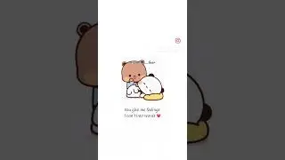 Tag your partner 🥺😍🥰💝..    #gomu #peachgoma #bearpandacouple #peachgomacouples