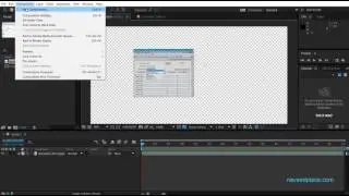 Adobe After Effect   3   Composition And Project Panel Option Tutorial   In English