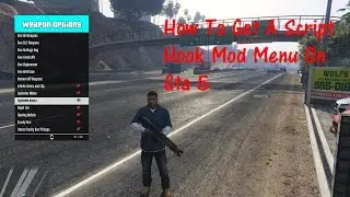 How To Get Script Hook Mod Menu For Gta 5 [No Viruses]