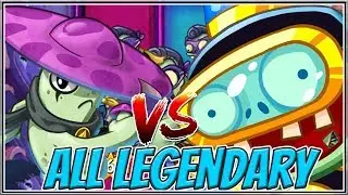 Night Cap Legendary Deck vs Impfinity Legendary - Plants vs Zombies Heroes Gameplay