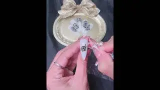 How to draw rose, polish Gel