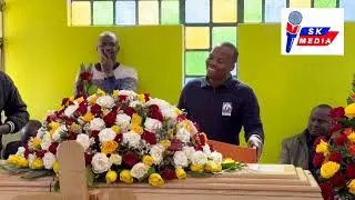 Mc Jesse cracks mourners at Fred Omondi's narrating how he met Eric and Fred for the first time.