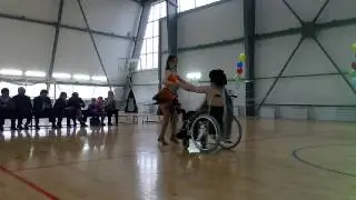 "Танцующая Усть-Орда-7". Конкурс комбо-пар. Петр и Мэдэгма
