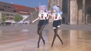 【 MMD Genshin Impact / 4K 60fps 】 Keqing × Ganyu 【 有何不可 —— 许嵩 】