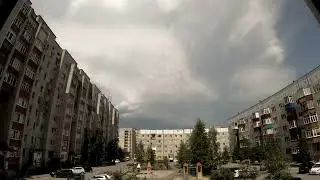 Грозовые скопления над Сургутом (05.07.23)