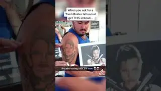 Man gets a terrible tattoo