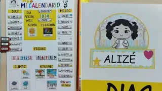 calendario didáctico para niños a partir de 3 años