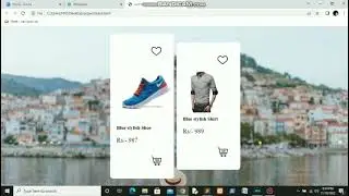 css Product card | full video available in channel. #csstricks #html #ui #css3 #shorts #htmlcss