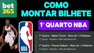 COMO MONTAR BILHETE NBA 1° QUARTO - ODD MUITO ALTA