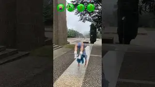 Acro Dance Challenge 🤸‍♀️✨ TikTok Dance Transformed into Acrobatics #tiktok #dance #acrobatics