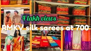 25 % off t nagar  Rmkv silk sarees just 700 only ...