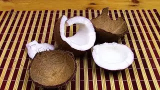 How to open a coconut at home. And how to choose a good coconut.