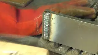 Учимся сварке вертикального шва. Этап 2