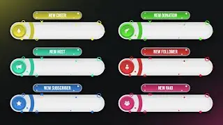 BubblesRound (Alerts | Speed Art + Template) | FREE