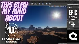 Quixel+Unreal Engine 4 Sky Atmosphere System [Ctrl+L]