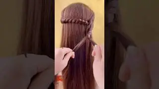 Hair Style girls Simple and Easy😍 