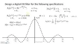 Design FIR filter by window method Example1