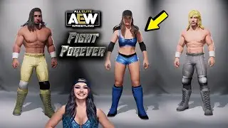 AEW Fight Forever: How To Make - Seth Rollins, Skye Blue & Tanahashi (CAW Formula)