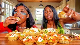 I MADE MY DAUGHTER TACO CUPCAKES 😋