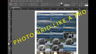 Create Photo Grid in Adobe In Design, Make a Photo Montage