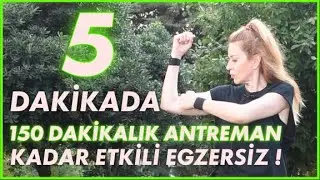 5 Dakikada 150 dakikalık antrenman kadar etkili egzersiz! İpek'in Günlük Rutinleri ! 