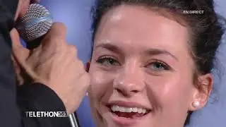 Marc Lavoine chante  Elle a les yeux revolver  au téléthon 2015
