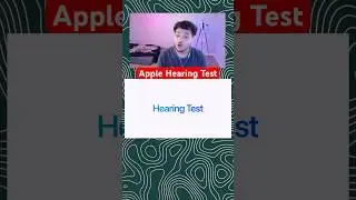 Apple Air Pods Hearing Test