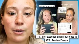 TikToker's Negative Review Ends In Viral Back & Forth Drama
