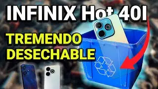 El INFINIX HOT 40i es UNA tostadora RECICLADA 🤢🤮