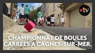 Pétanque : championnat de boules carrées à Cagnes-sur-Mer, 43ᵉ édition
