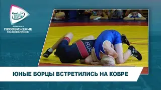 ЮНЫЕ БОРЦЫ ВСТРЕТИЛИСЬ НА КОВРЕ