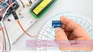 Digital Protractor using MPU6050 Gyroscope Module and SG-90 servo Motor with Arduino Uno