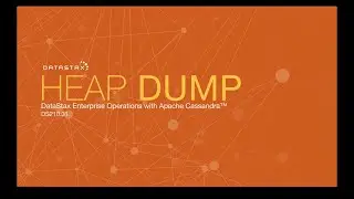 DS210.31 Heap Dump | Operations with Apache Cassandra