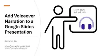 How to Add Voiceover Narration on Google Slides using Slide Speaker