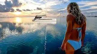 Worth the Struggle! OFF-GRID BOAT LIFE in the Tuamotus 🤩⛵️