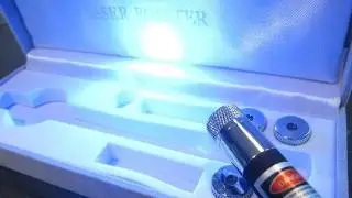 200mW Violet Starfield Laser from BudgetGadgets
