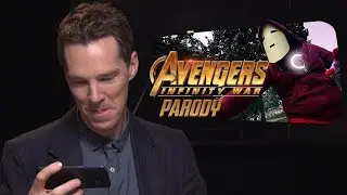 The AVENGERS REACT TO AVENGERS PARODY HAHAHA