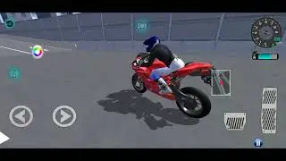 3D Driving Class #2024 Station MotorBike Funny Driving! Best Bike Games - Android IOS Gameplay