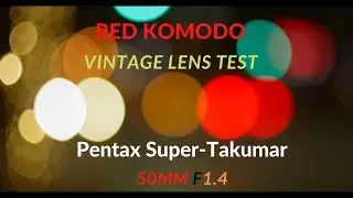 RED Komodo Vintage Lens Test: Pentax Super-Takumar 50mm F1.4