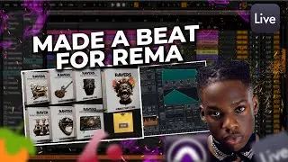 Made A Beat For Rema | Afrobeat Tutorial