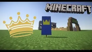How to make a Crown Banner in Minecraft!