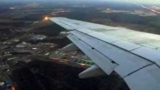 Посадка самолета в Москве аэропорт Внуково