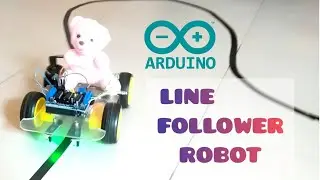Line Follower Robot Using Arduino Uno line follower robot using L293d motor driver IR Sensor Module