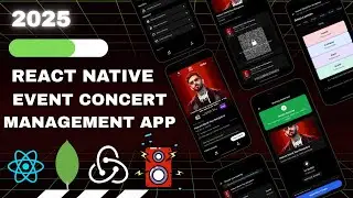 🔴 Let's Build a Full Stack Event Management App for a Concert with REACT NATIVE (MERN)